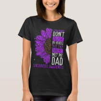 Sarcoidosis Awareness Ribbon Dad Warrior T-Shirt