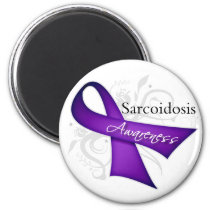 Sarcoidosis Awareness Ribbon Magnet