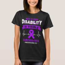 Sarcoidosis Awareness Ribbon Support Gifts T-Shirt