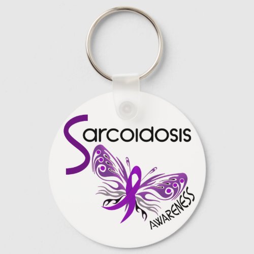 Sarcoidosis BUTTERFLY 31 Keychain