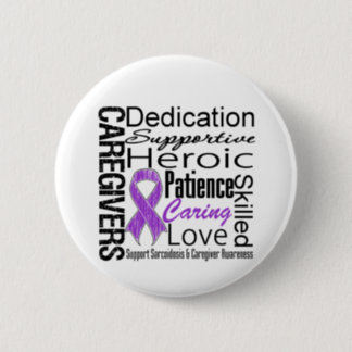 Sarcoidosis Caregivers Collage Button