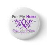 Sarcoidosis For My Hero Hope Love FaithTribal Ribb Button
