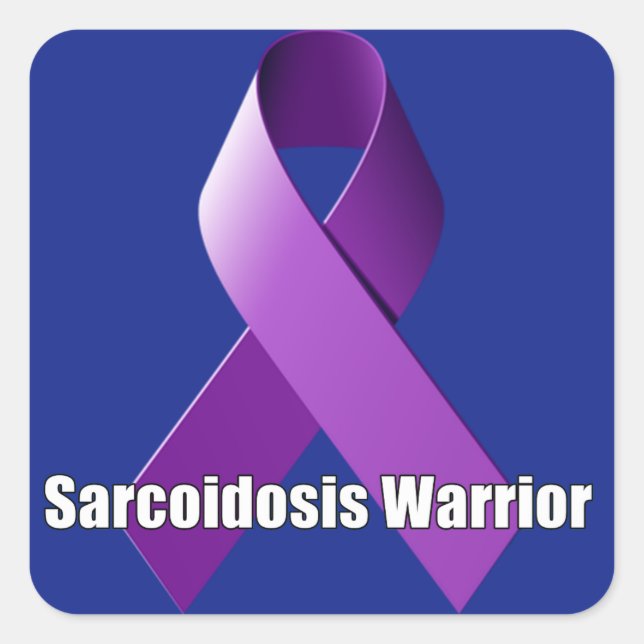 Sarcoidosis Warrior Sticker (Front)