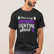 Sarcoidosis Warrior Survivor Awareness Get Well Re T-Shirt