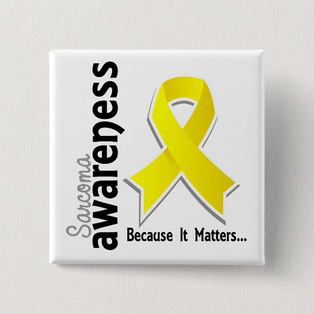 Sarcoma Awareness 5 Button (Front)