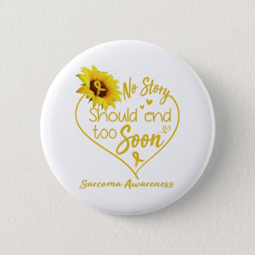 Sarcoma Awareness Month Ribbon Gifts Button