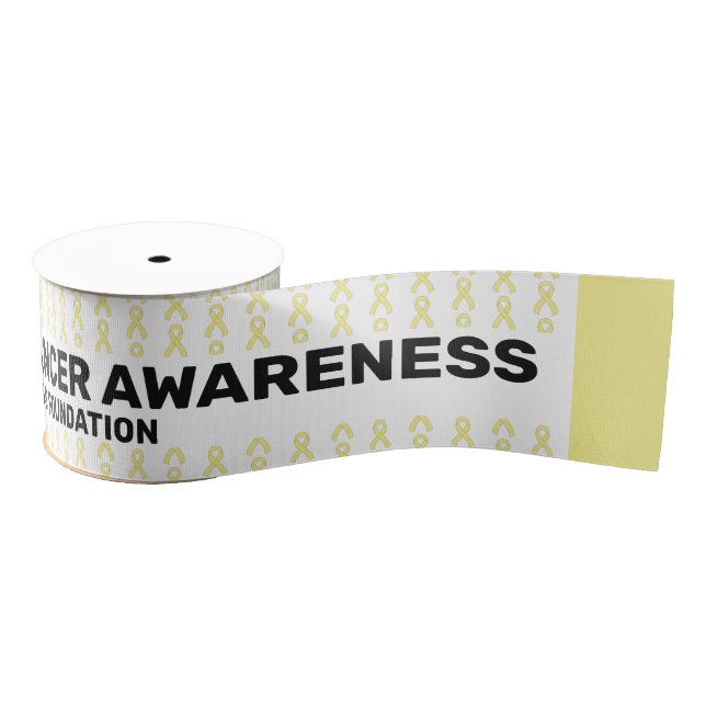 Sarcoma/Bone Cancer Awareness Pattern Ribbon (Spool)