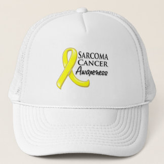 Sarcoma Cancer Awareness Ribbon Trucker Hat