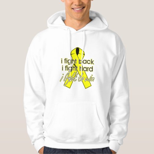 Sarcoma Cancer I Fight Back Hoodie