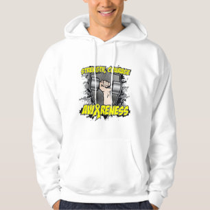 Sarcoma Cancer Strength Courage Men Hoodie