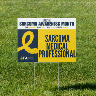 Sarcoma Medical Professional Sign