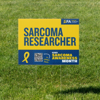Sarcoma Researcher Sign