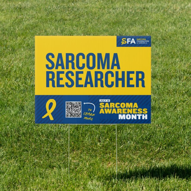 Sarcoma Researcher Sign (Insitu)