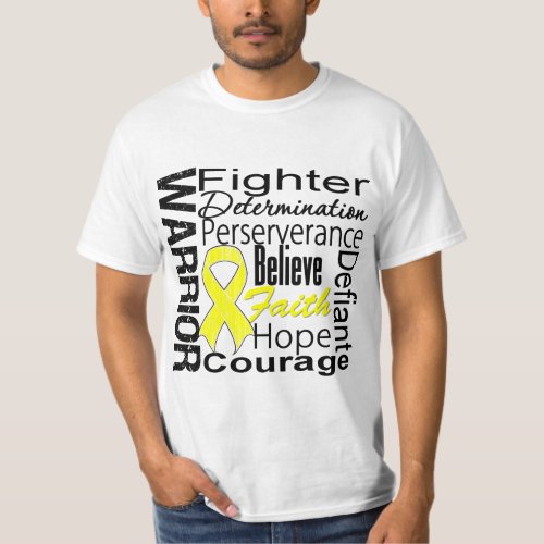 Sarcoma Warrior Collage T_Shirt