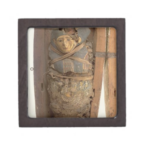 Sarcophagus and mummified body of Psametik I 664_ Jewelry Box