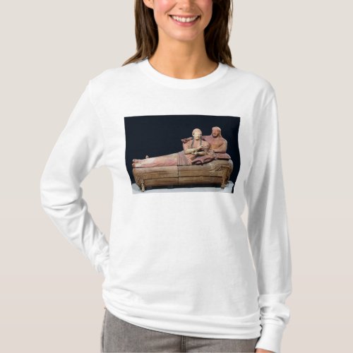 Sarcophagus of a married couple 525_500 BC T_Shirt