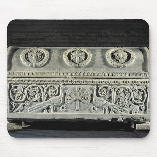 Sarcophagus of bishop Theodore Mouse Pad (Front)