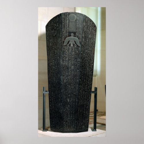 Sarcophagus of Djedhor Ptolemaic Period Poster