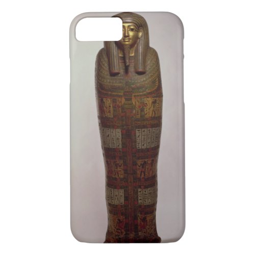 Sarcophagus of Nehemes Mentou priest of Amon Egy iPhone 87 Case