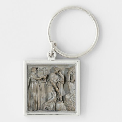 Sarcophagus of the Muses Keychain