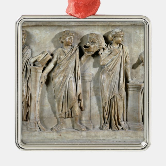 Sarcophagus of the Muses Metal Ornament (Front)