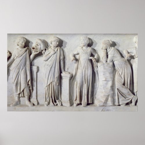 Sarcophagus of the Muses Poster
