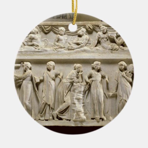 Sarcophagus of the Muses Roman marble Ceramic Ornament