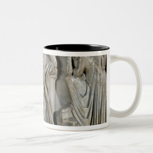 Sarcophagus of the Muses Two_Tone Coffee Mug