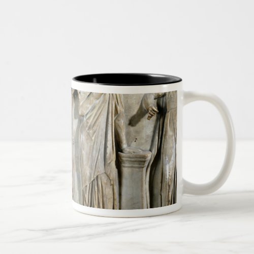 Sarcophagus of the Muses Two_Tone Coffee Mug