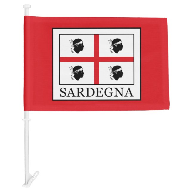 Sardegna Car Flag (Front)