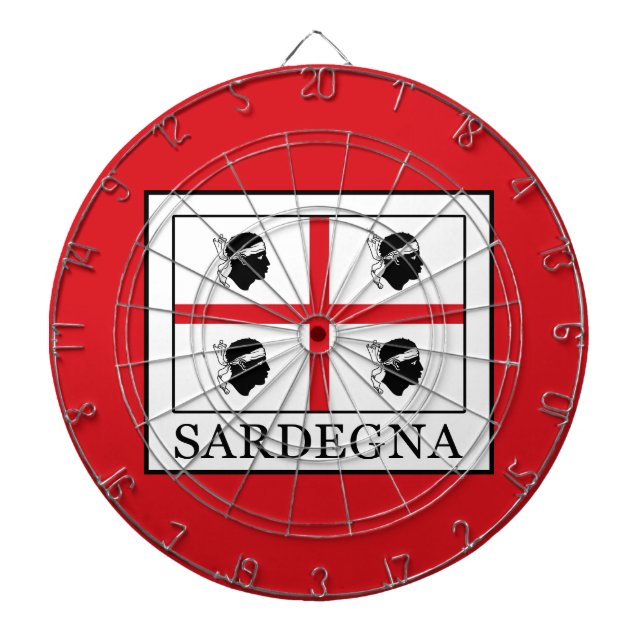 Sardegna Dart Board (Front)