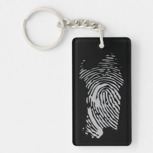 Sardegna, fingerprint key chain