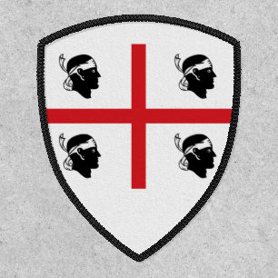 Sardegna flag (Italian region) Patch