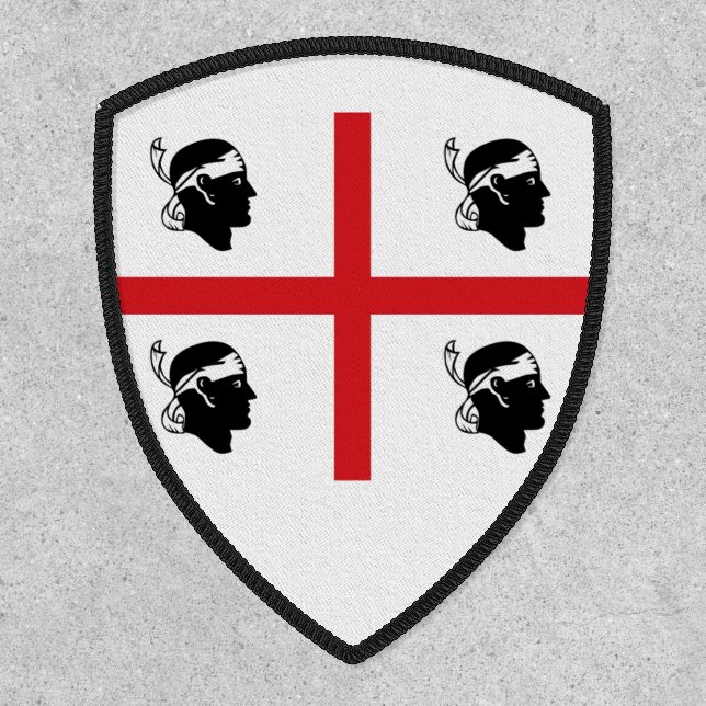 Sardegna flag (Italian region) Patch (Front)
