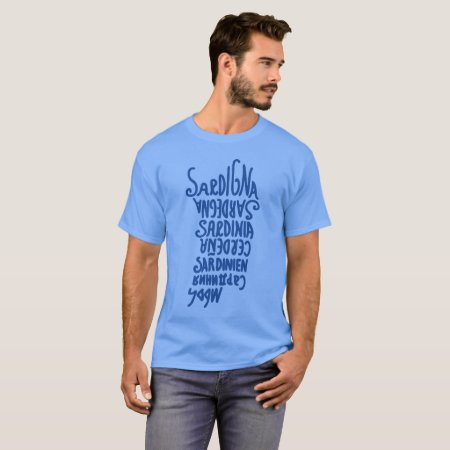 Sardegna, Languages T-shirt
