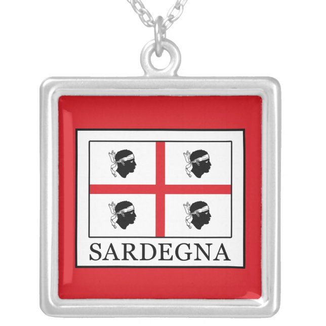 Sardegna Silver Plated Necklace (Front)
