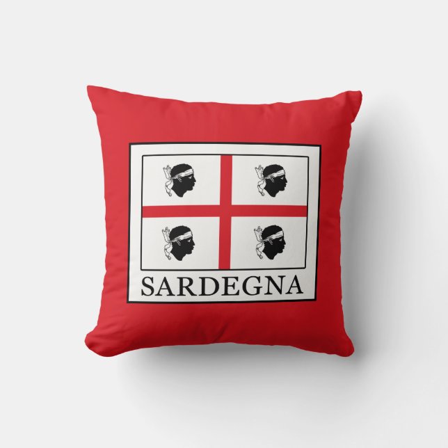 Sardegna Throw Pillow (Front)