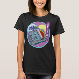 Sardine anchovies fish dishes canned fish cuisine T-Shirt