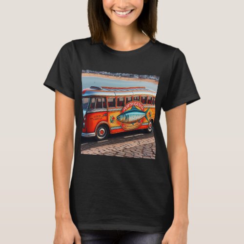 Sardine bus T_Shirt