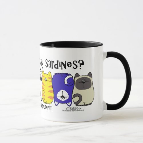 Sardine Cats Mug