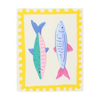 Sardine Duo Metal Print