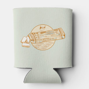 Sardine flavoured chewing gum funny fish can cooler