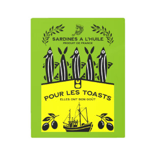 Sardinecore Vintage Kitchen Metal Print