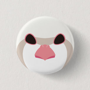 Sardines (Albino)-Chukar (albino) Pinback Button