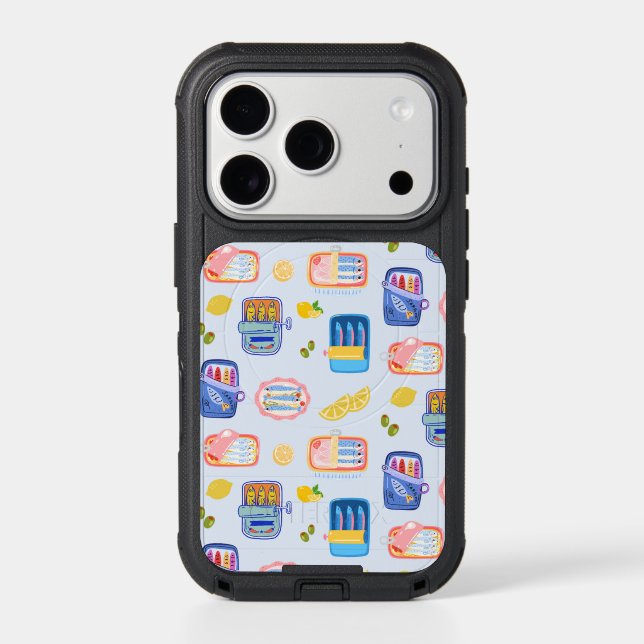 Sardines and Lemons Otterbox iPhone Case (Back)
