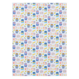 Sardines and Lemons Tablecloth