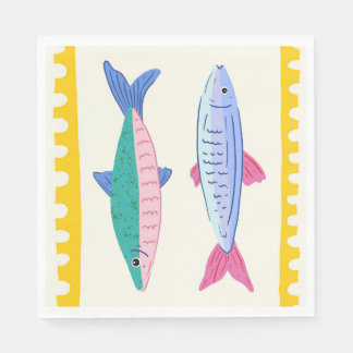 Sardines Duo Napkins