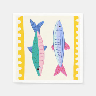 Sardines Duo Napkins