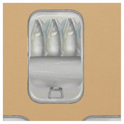 Sardines in a tin fabric