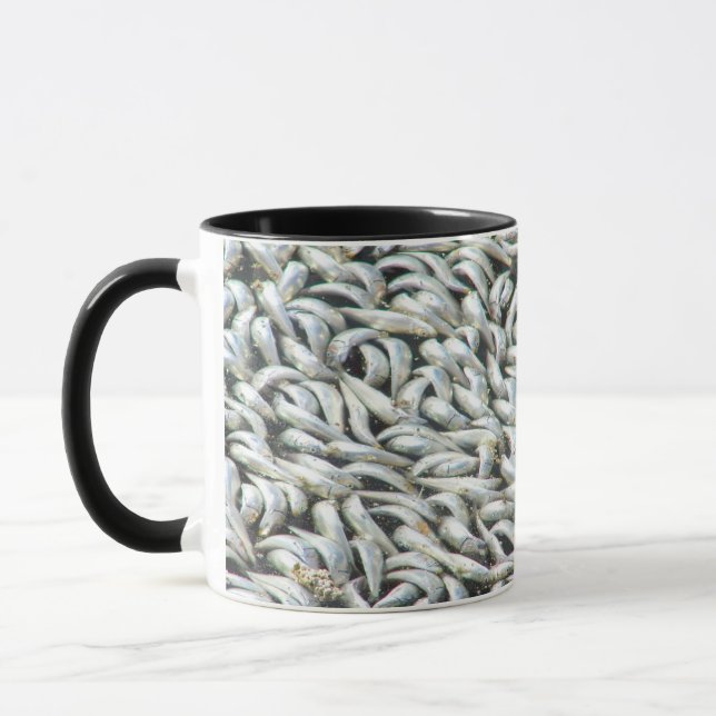 Sardines-King Harbor Redondo Beach_ Mug (Left)